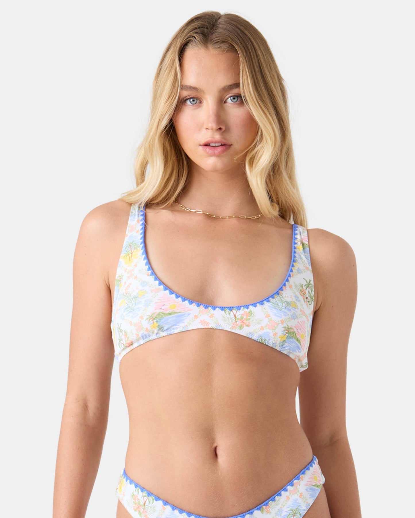Catch My Drift Scoop Bralette Bikini Top