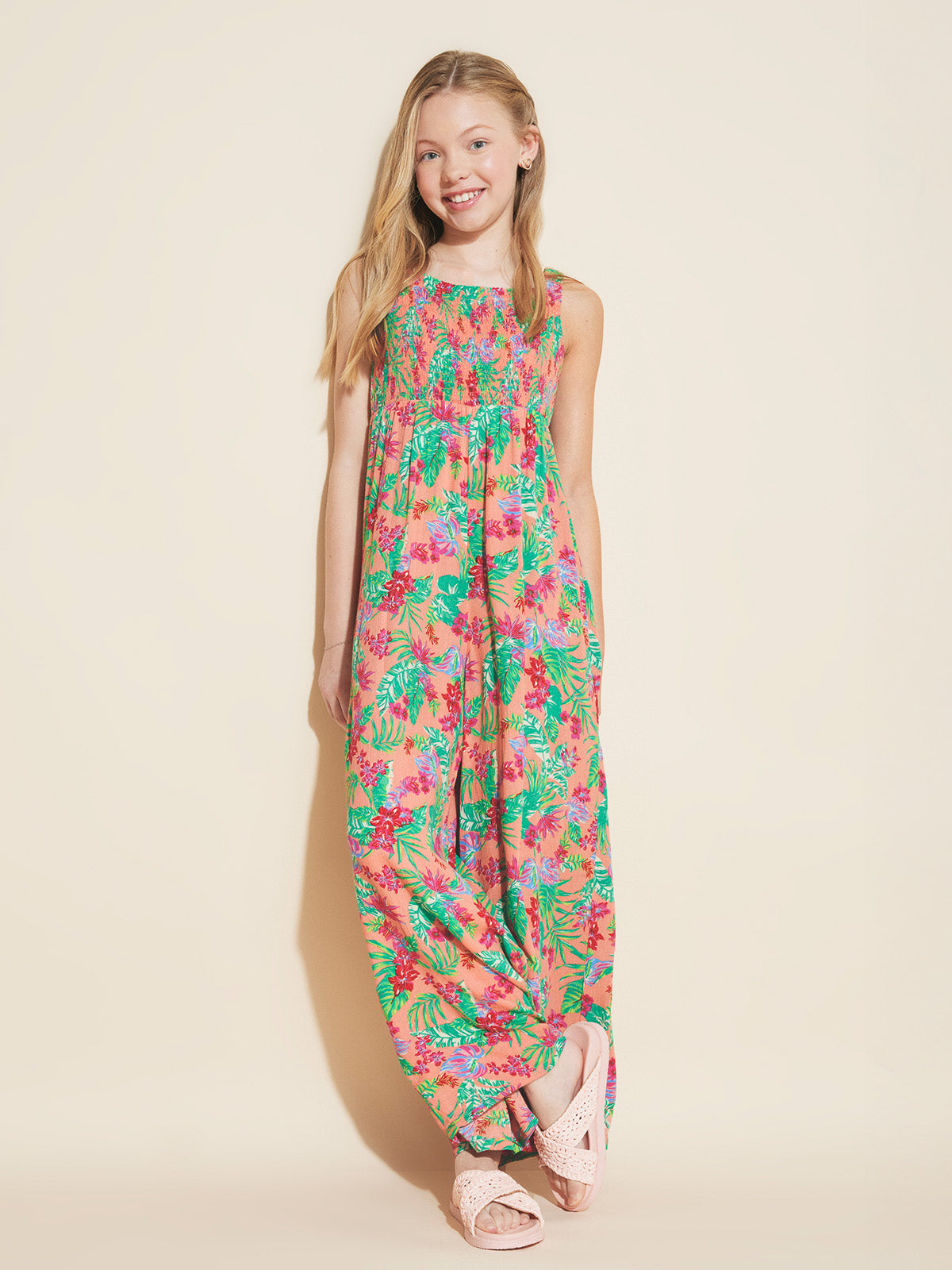 Girls' Coastal Breeze Jumpsuit