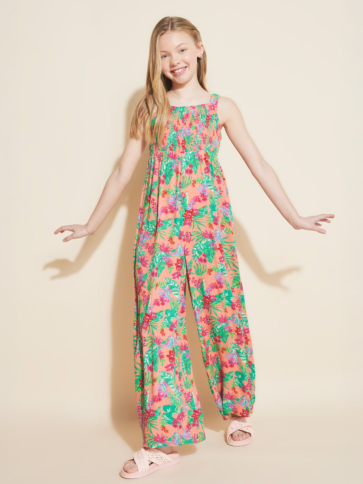 Girls' Coastal Breeze Jumpsuit