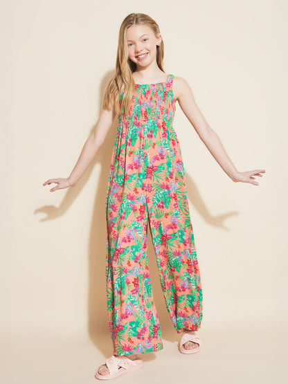 Girls' Coastal Breeze Jumpsuit